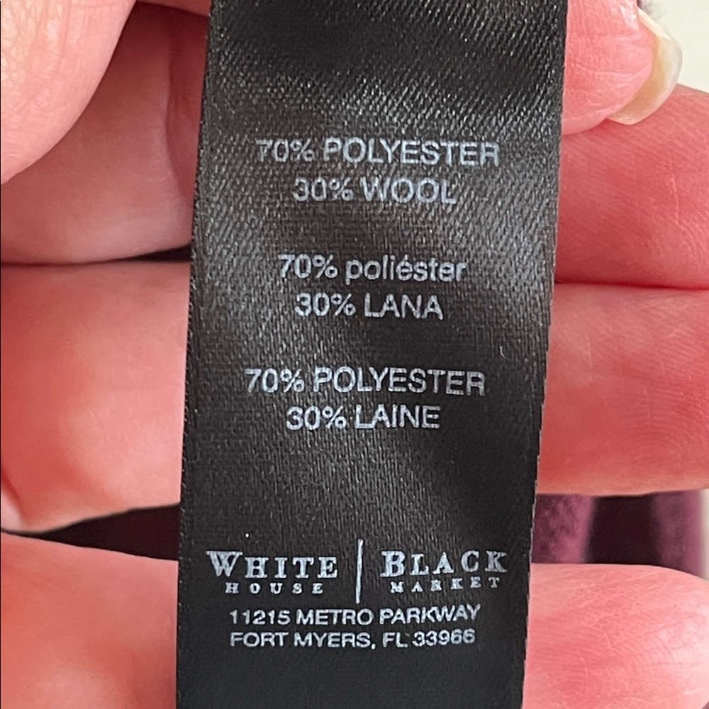 WHBM Open Front Duster, Size M - Picture 7 of 8